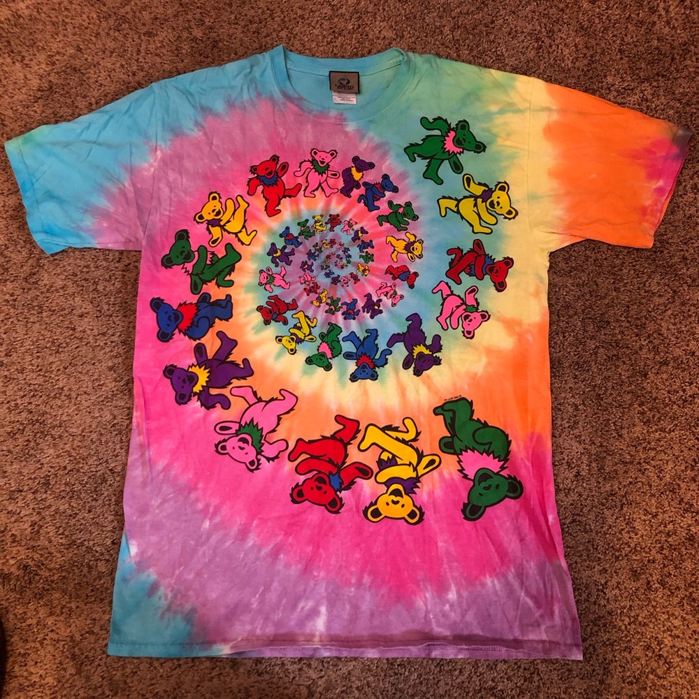Rainbow Grateful Dead Bears T-Shirt